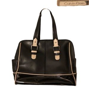 Calvin Klein “Doctor’s/Bowling Bag” style Satchel